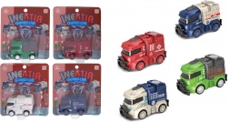 Auto na napęd sprężynowy 8,5 cm – karetka, policja, straż pożarna lub śmieciarka