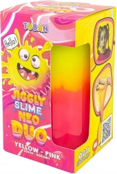 Tuban jiggly slime neo duo dwukolorowy 430 g żółto‑różowy