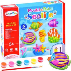 Zestaw kreatywny magnesy z motywem świata wodnego