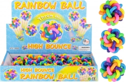 Skacząca kolorowa piłeczka 4 cm