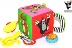 Tekstylna multi kostka z Krecikiem