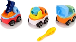 Zestaw konstrukcyjny 3 autek ze śrubokrętem