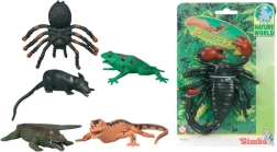 Gumowe rozciągliwe stwory 6 rodzajów 20–30 cm