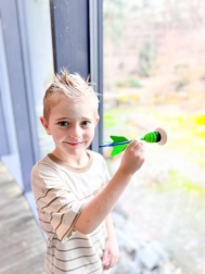 Piankowa strzałka z przyssawką SPORTO