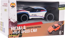 Metalowe auto RC 1:20 Speed – Białe