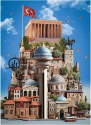 Puzzle Ankara 1000 elementów ANATOLIAN