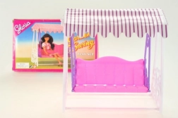 Plastowa huśtawka Glorie dla lalek