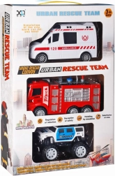 zespół ratunkowy – zestaw 3 pojazdów