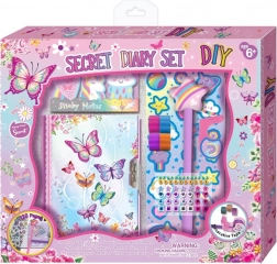 Zestaw pamiętnikowy z dekoracjami