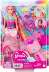 Barbie Księżniczka z urządzeniem do skręcania kosmyków