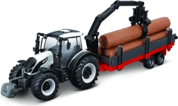 zestaw farmerski traktor VALTRA N174 z 3 przyczepami 10 cm