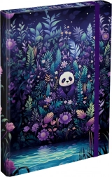 Teczki na zeszyty szkolne A4 BAAGL Jungle Panda