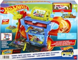 Hot Wheels City myjnia Color Shifters z obrotowym tunelem