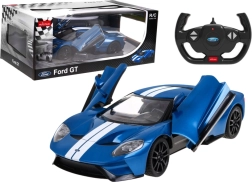 RC auto FORD GT 1:14 z otwieranymi drzwiami – niebieskie