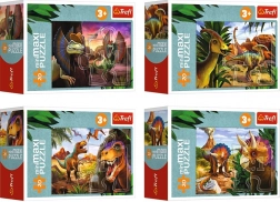Puzzle miniMAXI 20 elementów - Poznaj świat dinozaurów