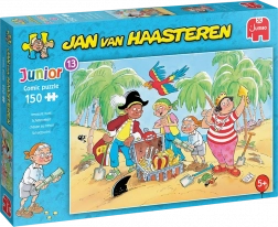 Jumbo puzzle Jan van Haasteren Junior: Poszukiwanie skarbu 150 elementów