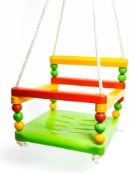 Huśtawka dziecięca z barierką