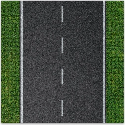 Designowa płytka konstrukcyjna Prosta droga 25,5 x 25,5 cm