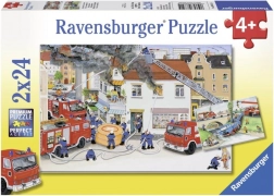Ravensburger puzzle Straż Pożarna 2x24 elementy