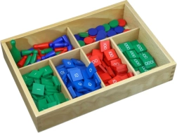Gra Montessori z żetonami Moyo