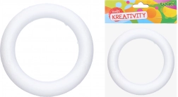 Dekoracyjny wianek z polistyrenu 25 cm