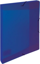 Pudełko z gumką Opaline niebieskie