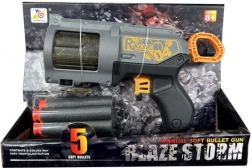 Pistolet na piankowe naboje z 5 nabojami