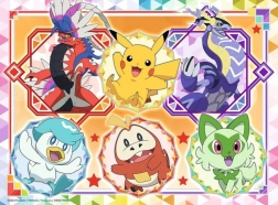 Puzzle 100 elementów Pokémon