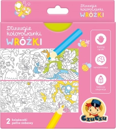 Długie kolorowanki – Wróżki