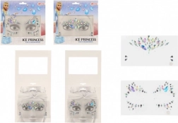 Diamenty na twarz Lodowa Księżniczka – samoprzylepne kryształki na twarz