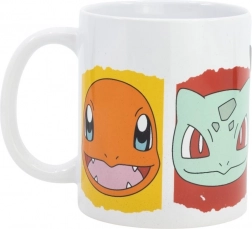 Ceramiczny kubek POKÉMON – twarze, 325 ml