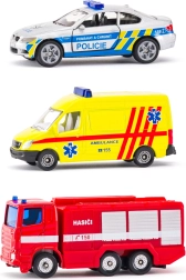 SIKU zestaw pojazdów ratunkowych wersja czeska
