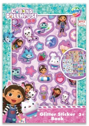 Błyszczące naklejki Gabi – magiczny domek A5, 8 arkuszy