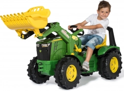 Traktor na pedały JOHN DEERE Rolly X-Trac Premium z przednim ładowaczem i cichymi kołami