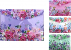 Teczka na zatrzask 35 × 25 cm – Kwiecie