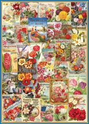 EUROGRAPHICS puzzle katalog nasion kwiatów 1000 elementów