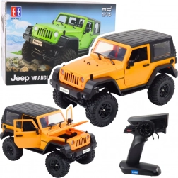 RC terenowe auto JEEP Wrangler Rock Crawler 1:14 – pomarańczowe