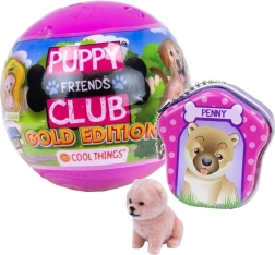 Figurka pieska w niespodziance Puppy Club Gold Edition