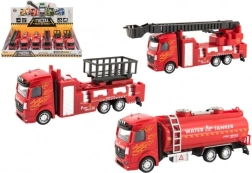 Wóz strażacki z funkcją naciągu