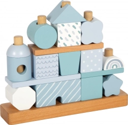 Drewniany domek do układania Small Foot