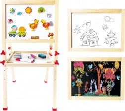 Bino magnetyczna dwustronna tablica