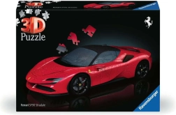3D puzzle Ferrari SF90 Stradale od Ravensburger, 108 elementów