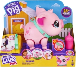 Little Live Pets interaktywne prosiątko Piggly na smyczy