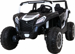 Dziecięcy elektryczny buggy ATV Racing 4x4 dla 2 dzieci – Biały