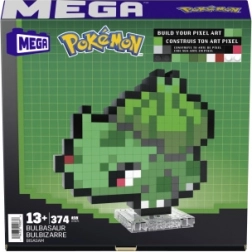 mega pokémon pixel bulbasaur – zestaw do budowy figurki