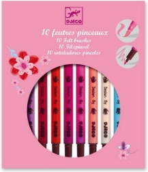 Dwustronne flamastry DJECO dla dziewczynek