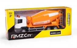Metalowy model betoniarki SCANIA 1:64 RMZ City
