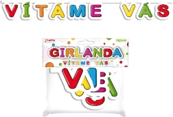 Papierowa girlanda Witamy Was