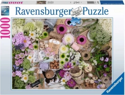 puzzle 1000 elementów – piękne kwiaty RAVENSBURGER