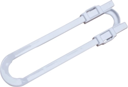 Dziecięca blokada bezpieczeństwa do drzwiczek – długa